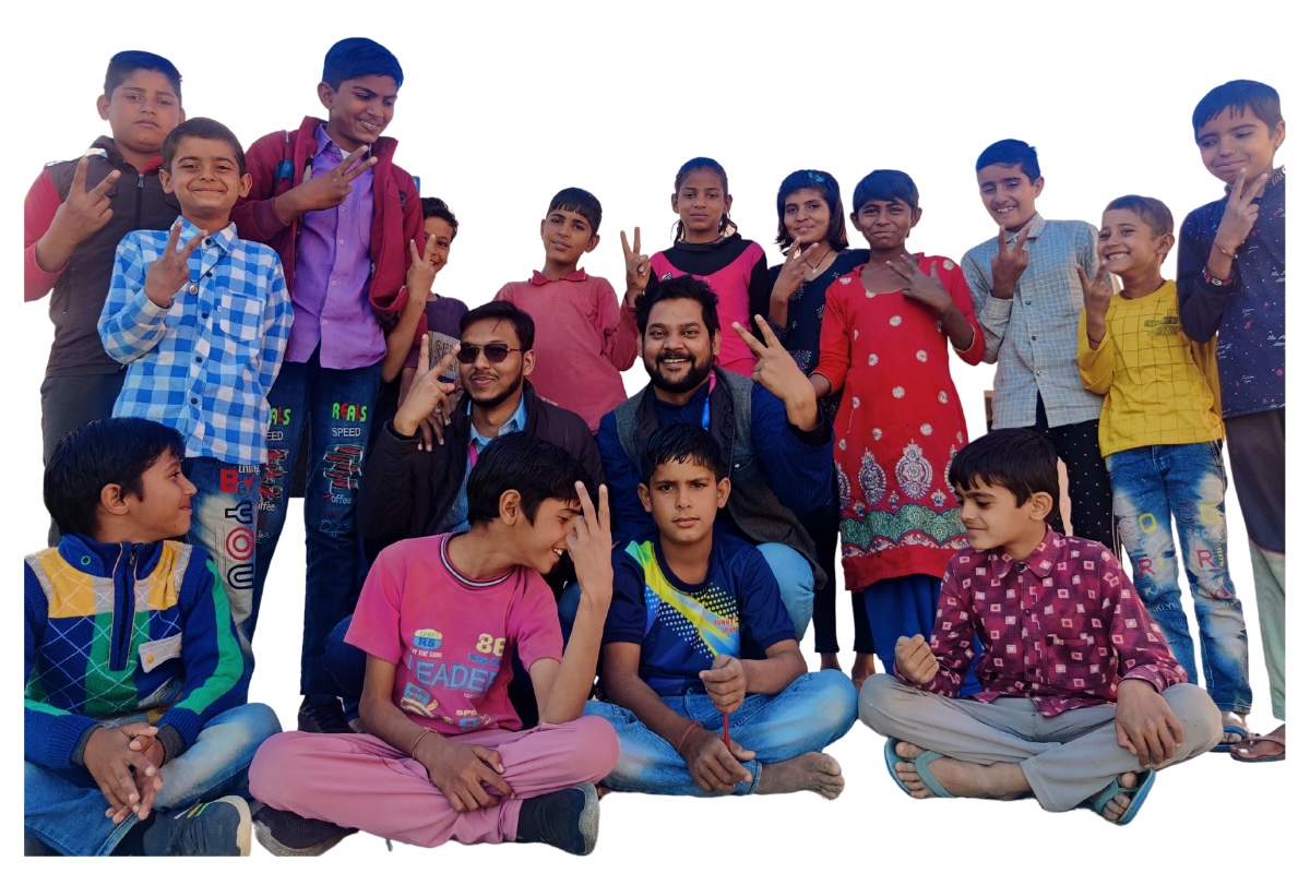 Premanu Foundation team - founders and early field work